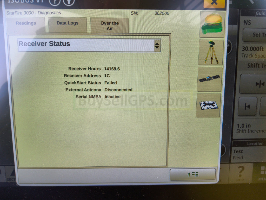 John Deere StarFire™ 3000 GPS Receiver Agriculture