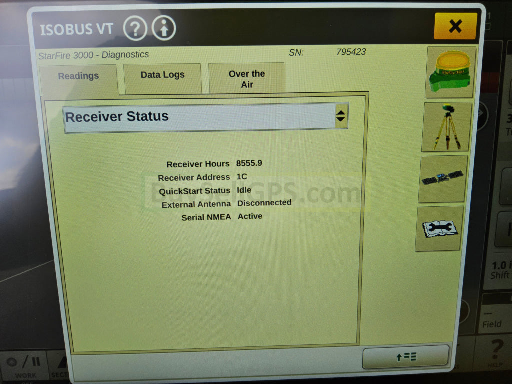 John Deere Starfire™ 3000 Gps Receiver Agriculture