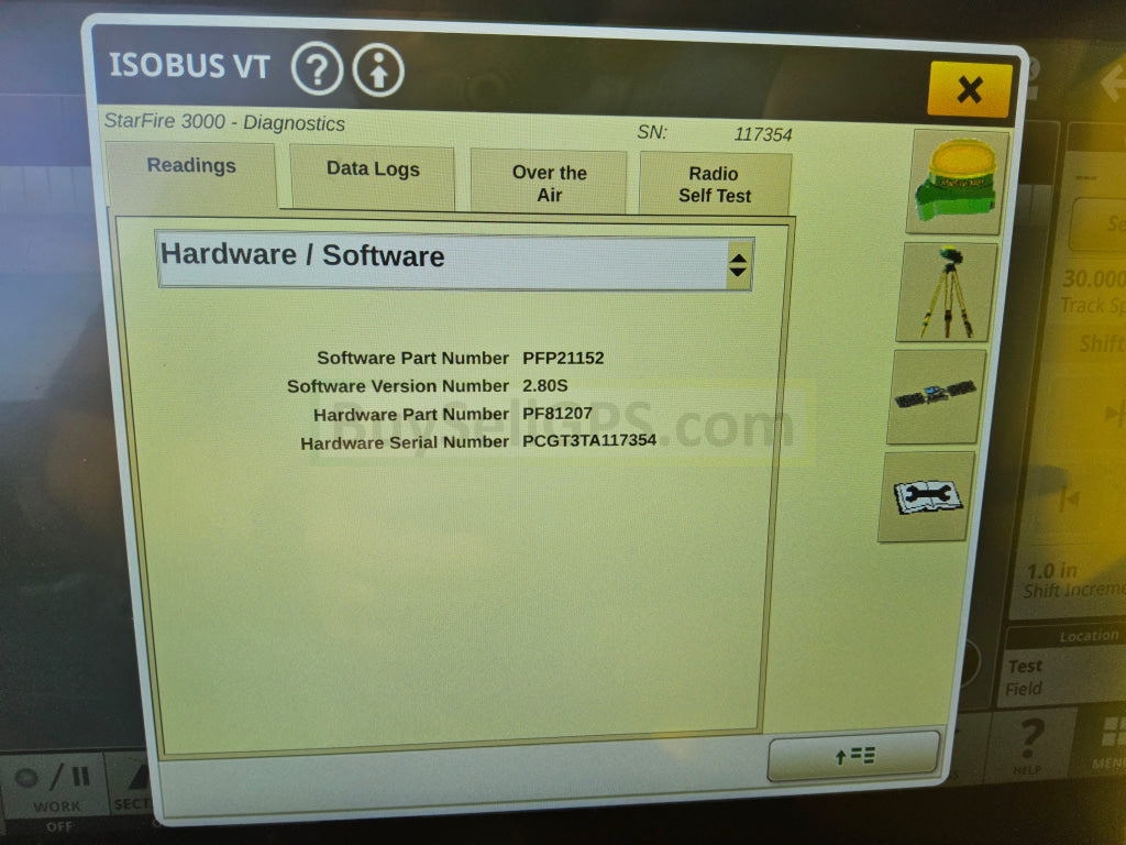 John Deere StarFire™ 3000 GPS Receiver Agriculture