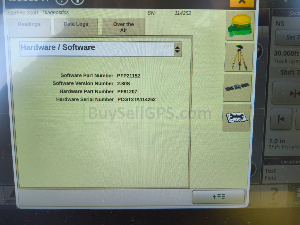 John Deere StarFire™ 3000 GPS Receiver Agriculture