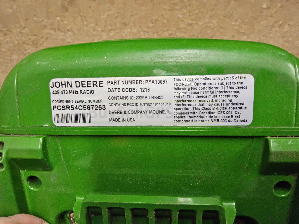 John Deere Starfire™ 3000 Gps Receiver Agriculture