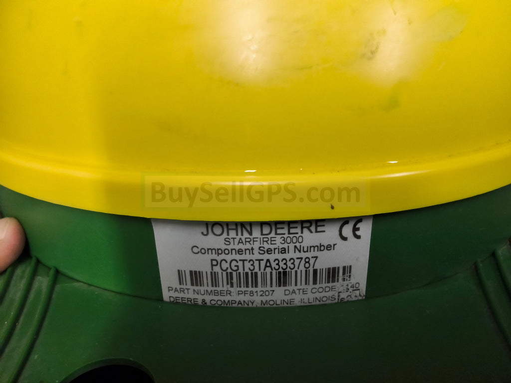 John Deere StarFire™ 3000 GPS Receiver Agriculture