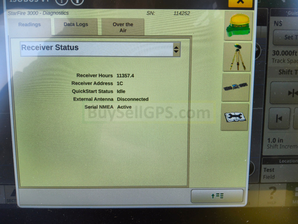 John Deere StarFire™ 3000 GPS Receiver Agriculture