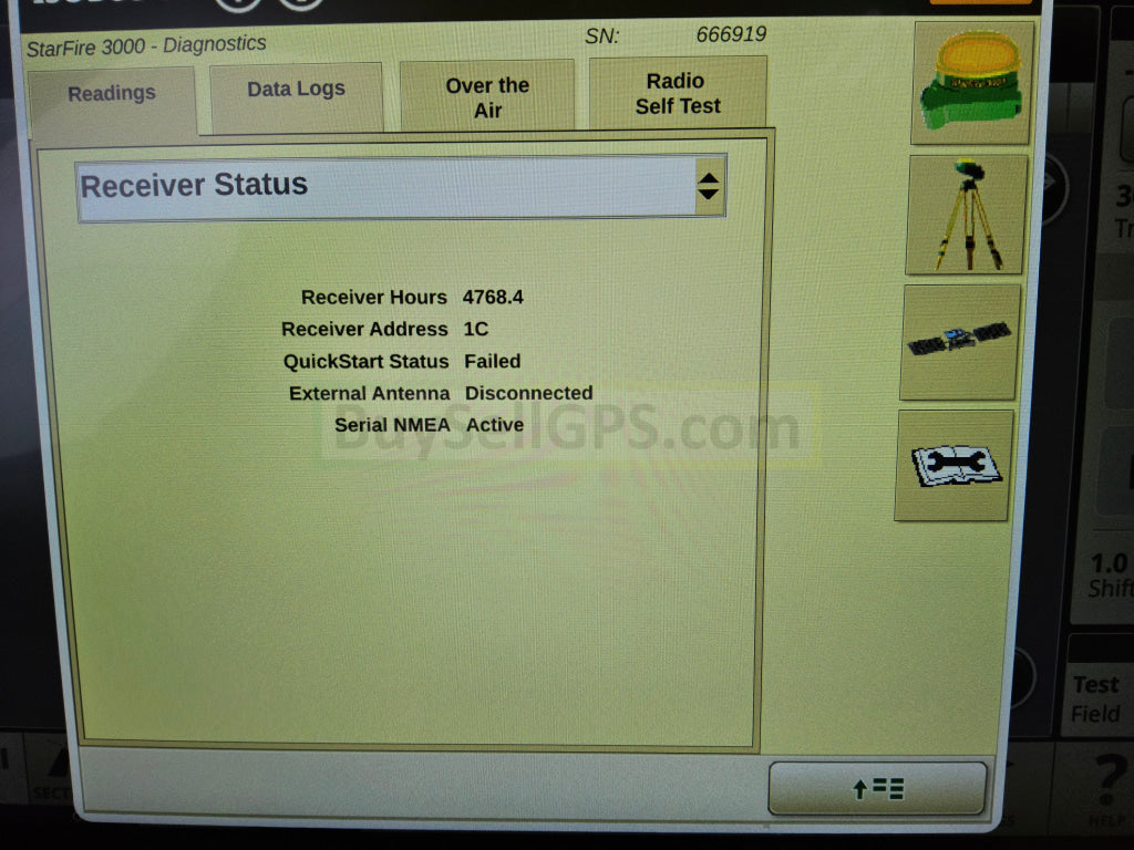 John Deere Starfire™ 3000 Gps Receiver Agriculture