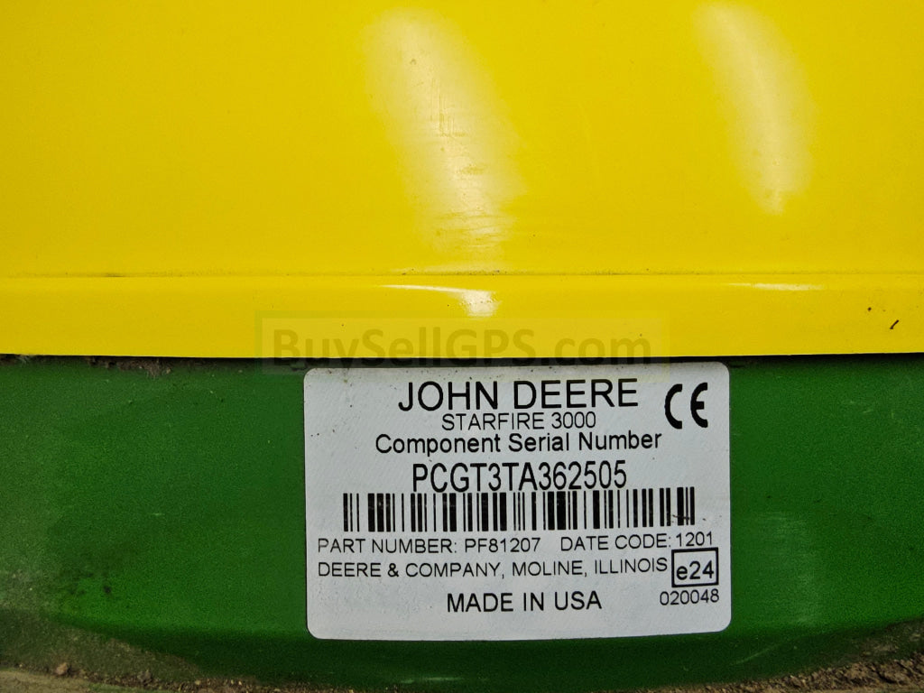 John Deere Starfire™ 3000 Gps Receiver Agriculture