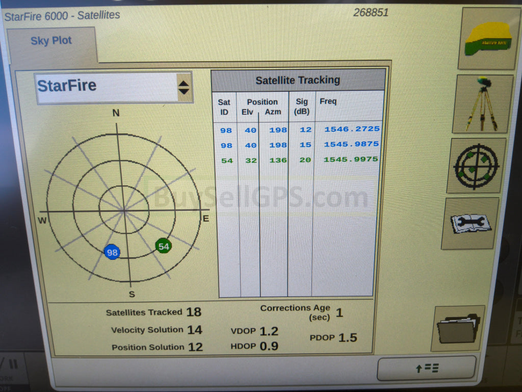 John Deere StarFire™ 6000 GPS Receiver Agriculture