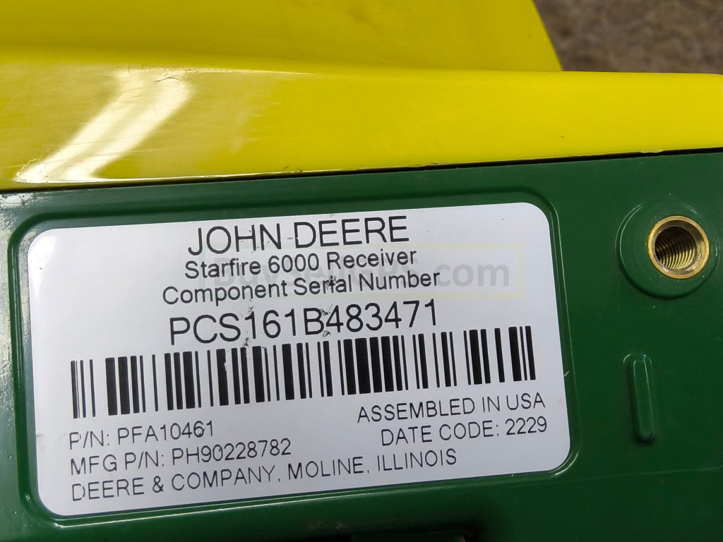 John Deere Starfire™ 6000 Gps Receiver Agriculture