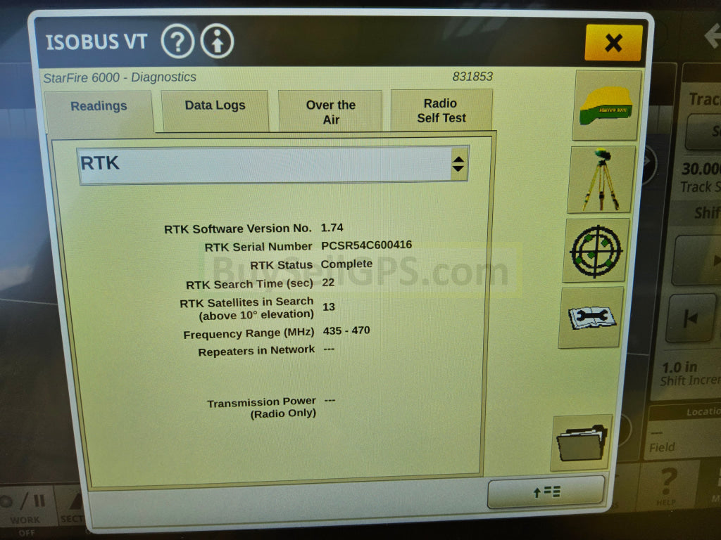 John Deere Starfire™ 6000 Gps Receiver Agriculture