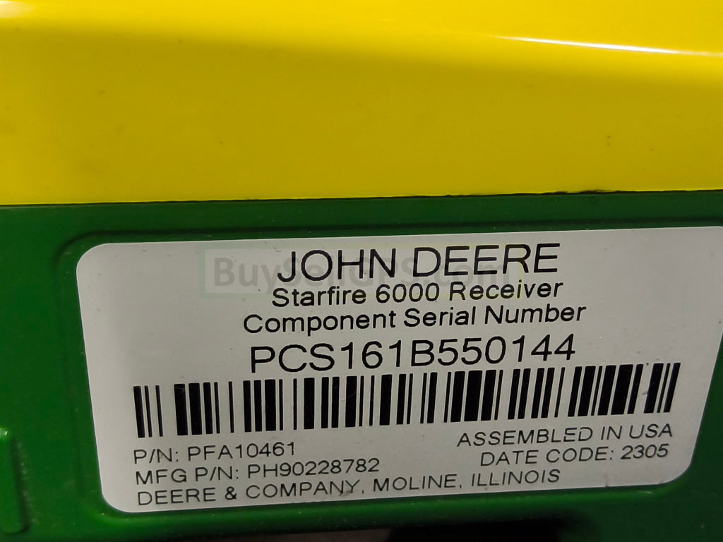 John Deere Starfire™ 6000 Gps Receiver Agriculture