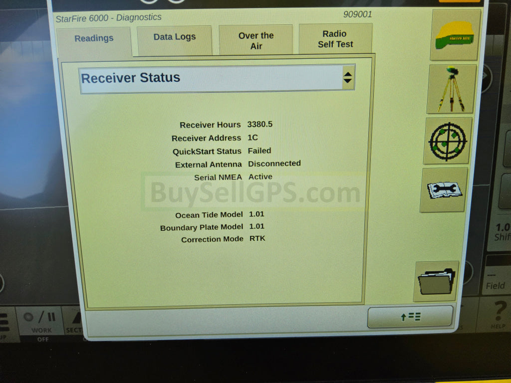 John Deere Starfire™ 6000 Gps Receiver Agriculture