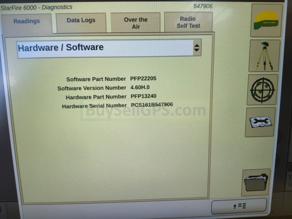 John Deere StarFire™ 6000 GPS Receiver Agriculture