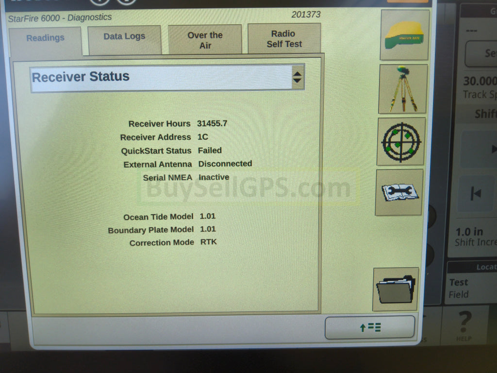 John Deere StarFire™ 6000 GPS Receiver Agriculture