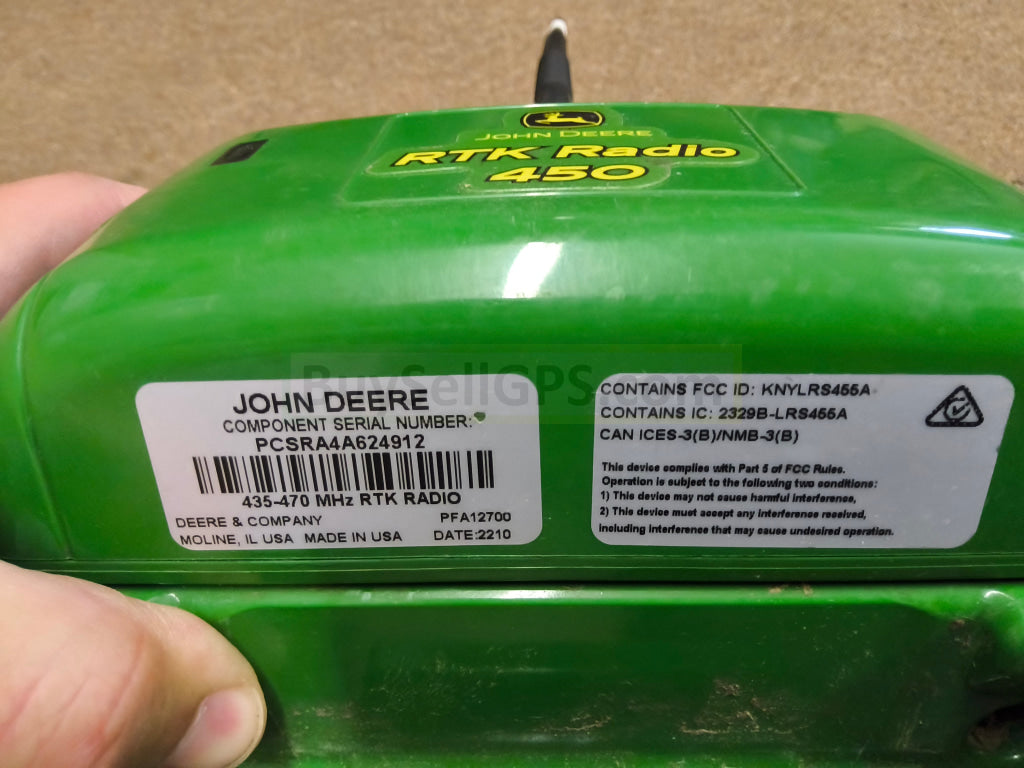 John Deere StarFire™ 6000 GPS Receiver Agriculture
