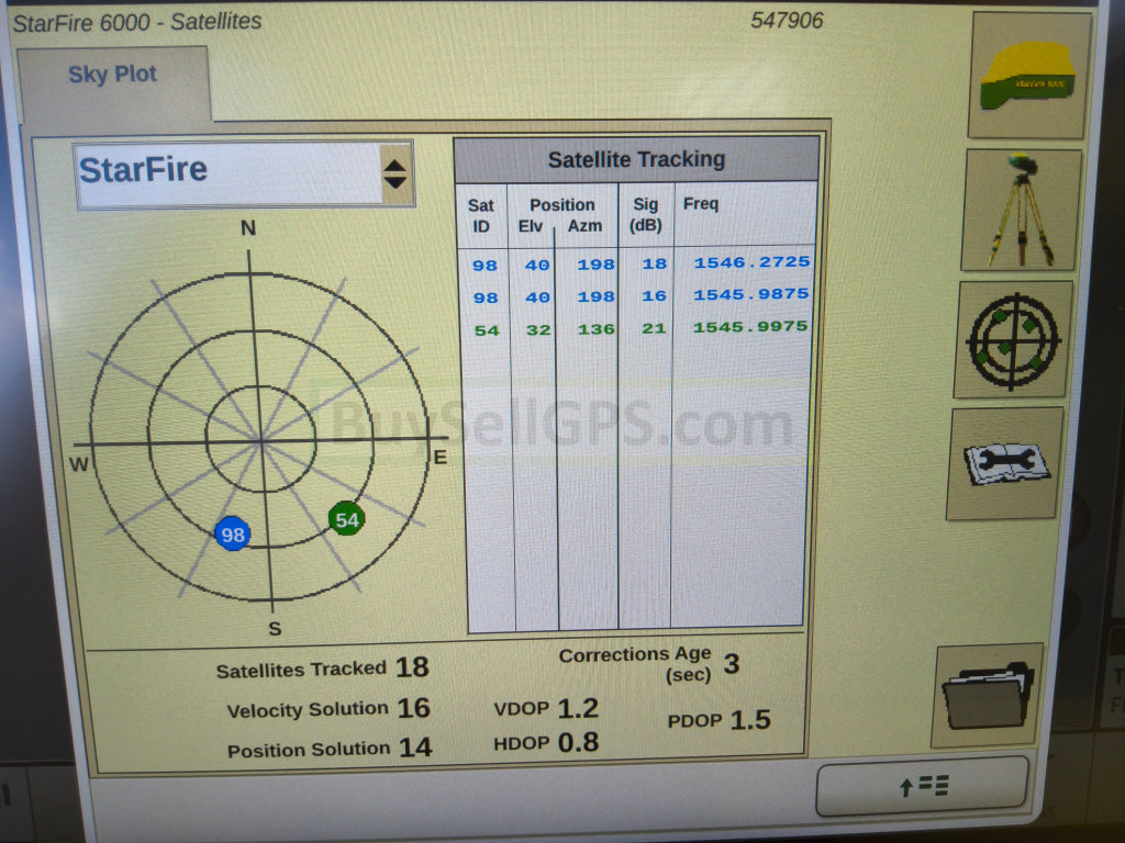 John Deere StarFire™ 6000 GPS Receiver Agriculture