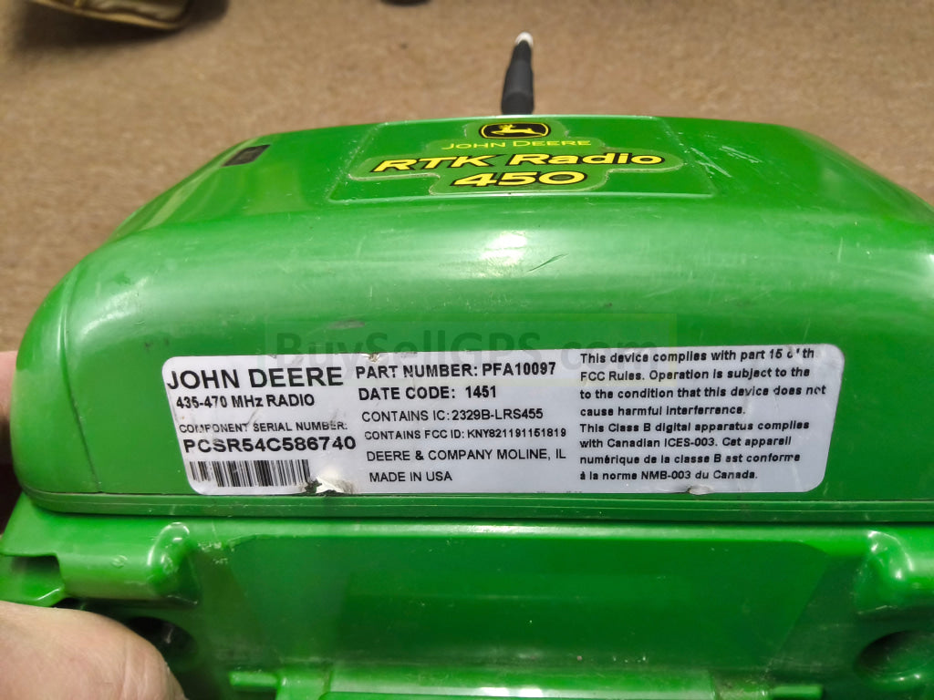 John Deere Starfire™ 6000 Gps Receiver Agriculture