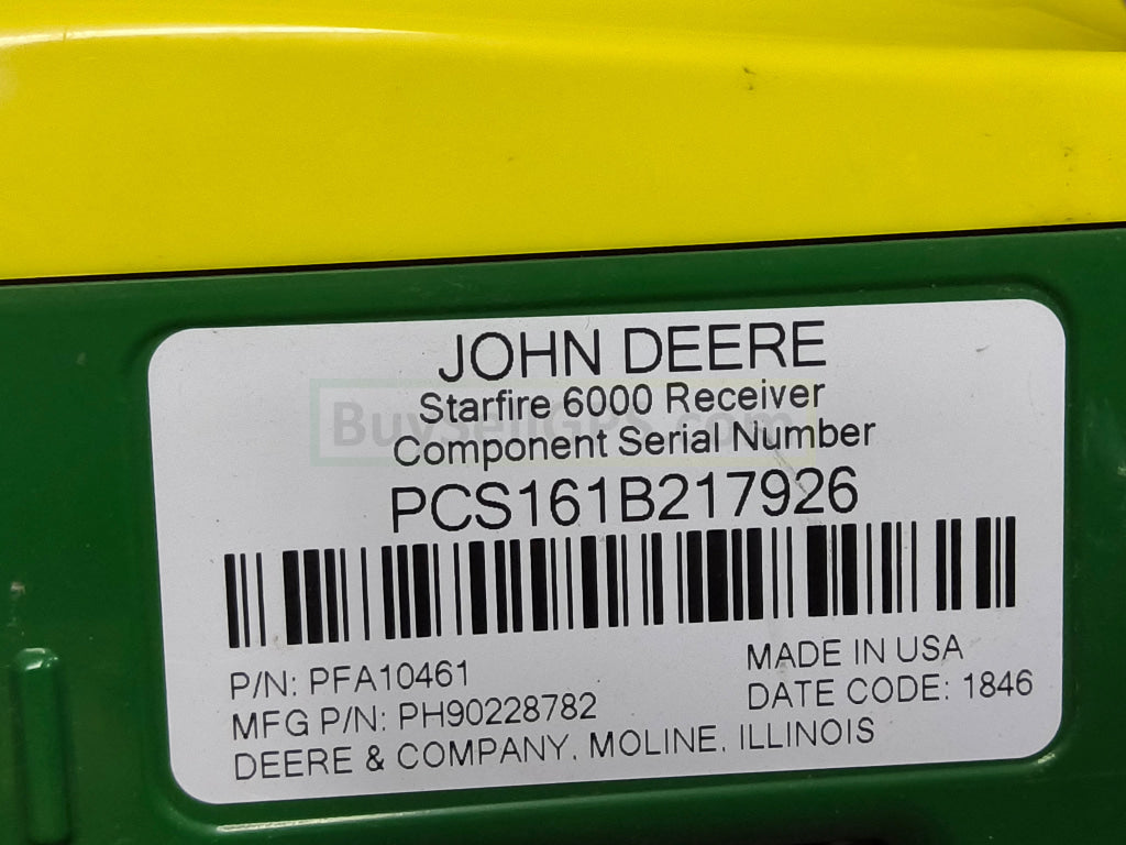 John Deere StarFire™ 6000 GPS Receiver Agriculture
