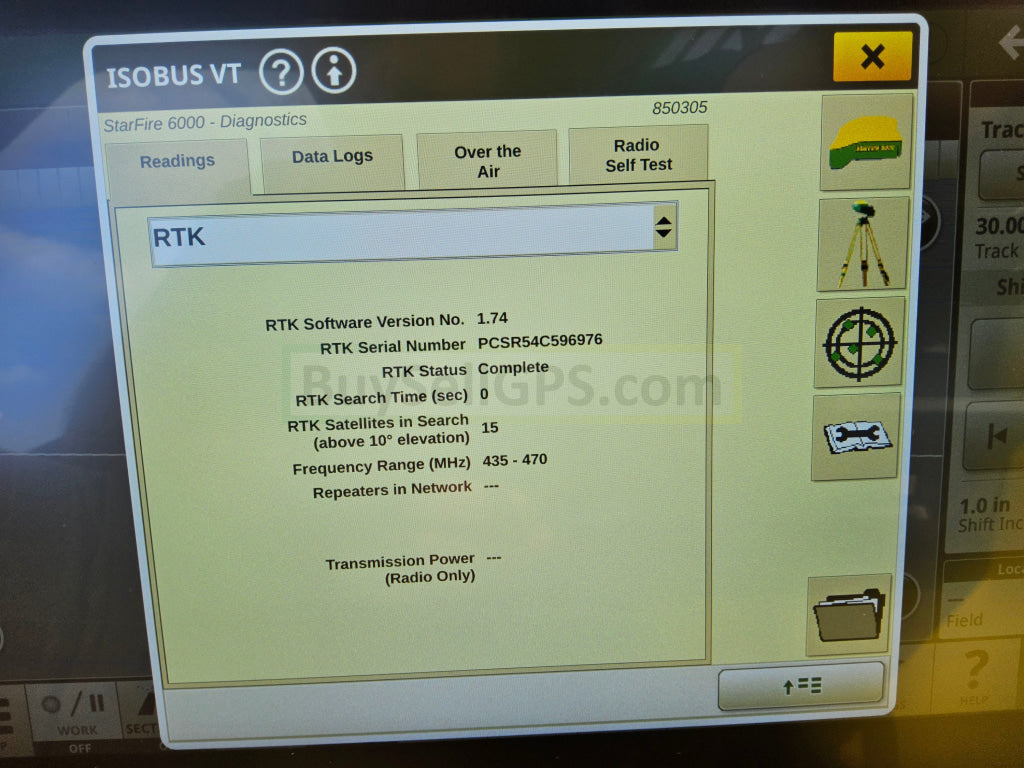 John Deere Starfire™ 6000 Gps Receiver Agriculture