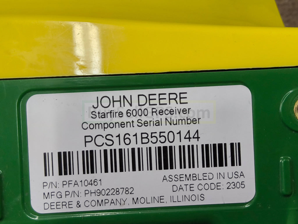 John Deere Starfire™ 6000 Gps Receiver Agriculture