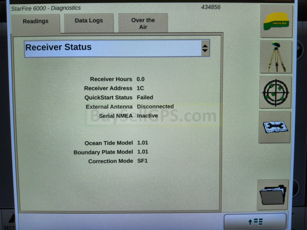 John Deere Starfire™ 6000 Gps Receiver Agriculture