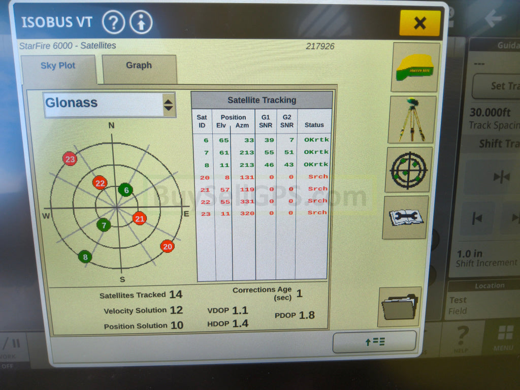 John Deere StarFire™ 6000 GPS Receiver Agriculture