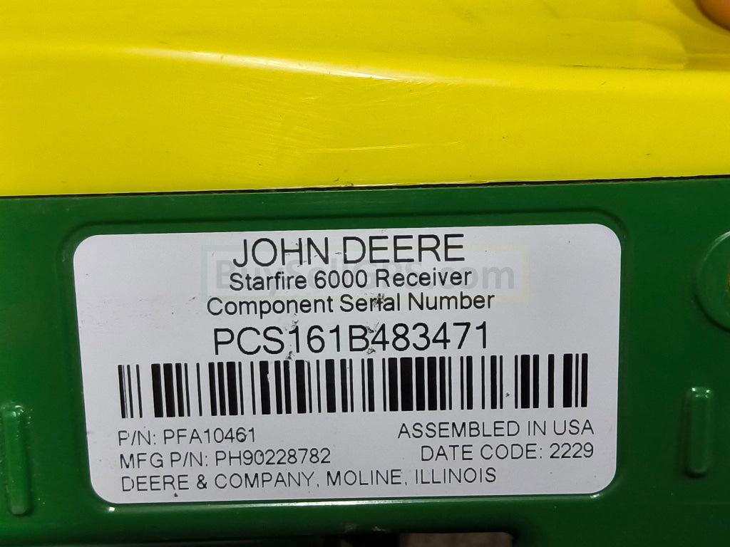 John Deere Starfire™ 6000 Gps Receiver Agriculture