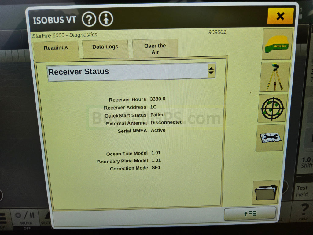 John Deere Starfire™ 6000 Gps Receiver Agriculture