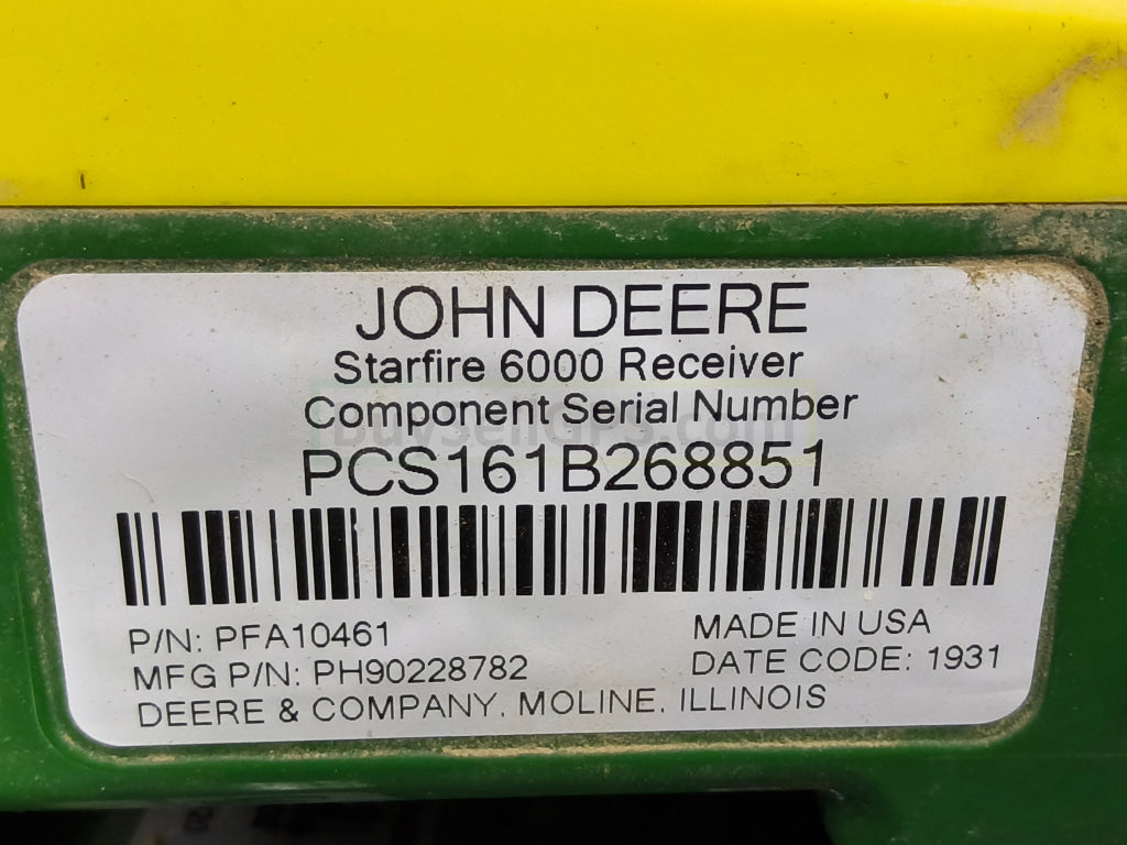 John Deere StarFire™ 6000 GPS Receiver Agriculture