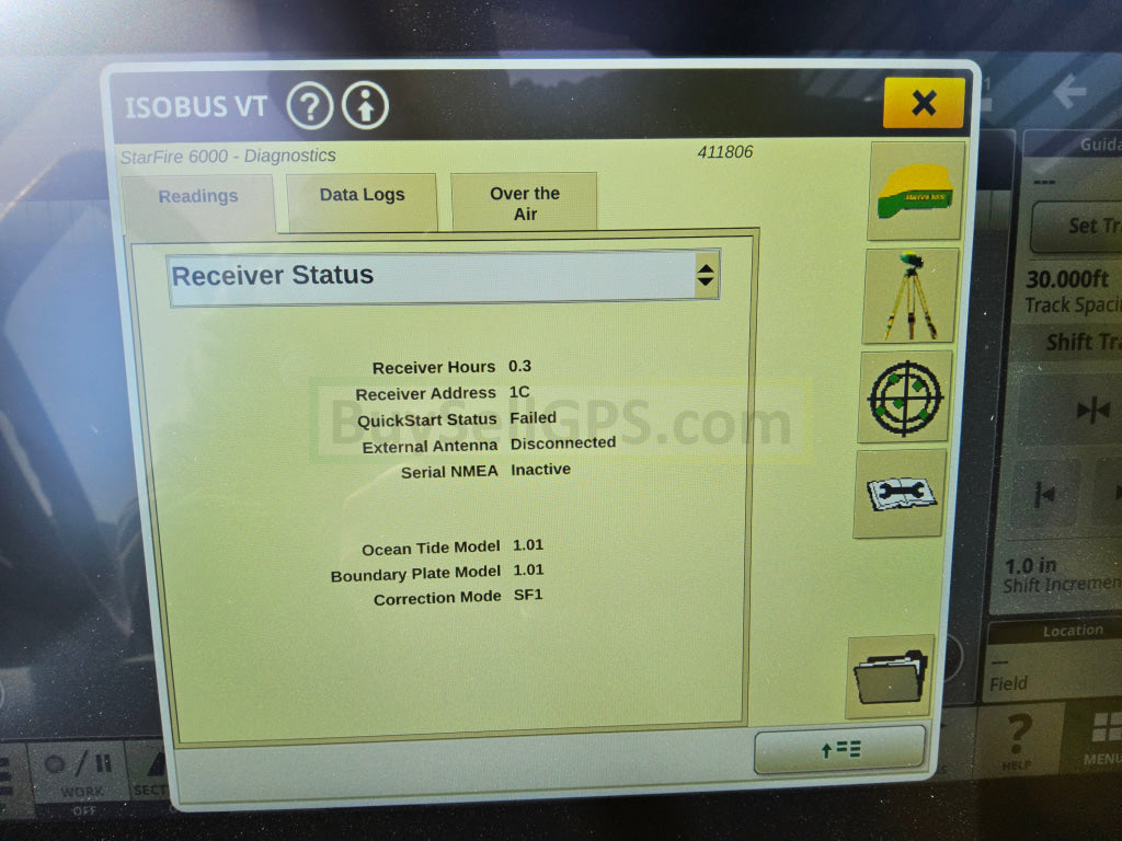John Deere Starfire 6000 Gps Receiver Agriculture