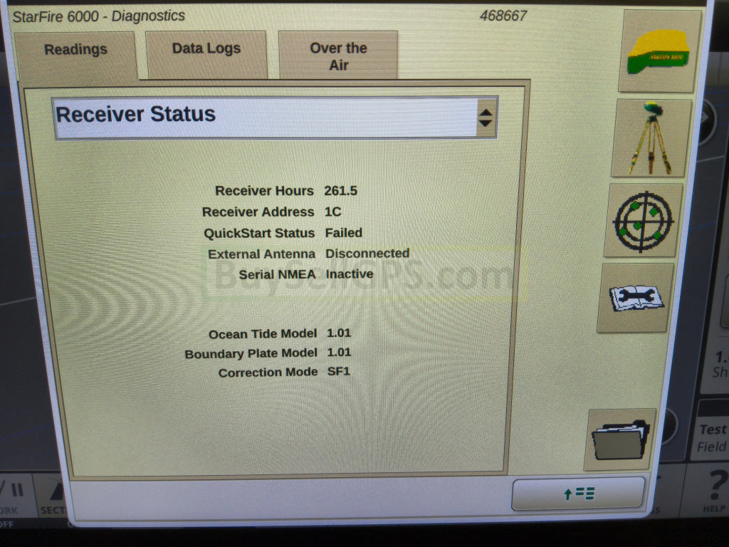 John Deere Starfire™ 6000 Gps Receiver Agriculture