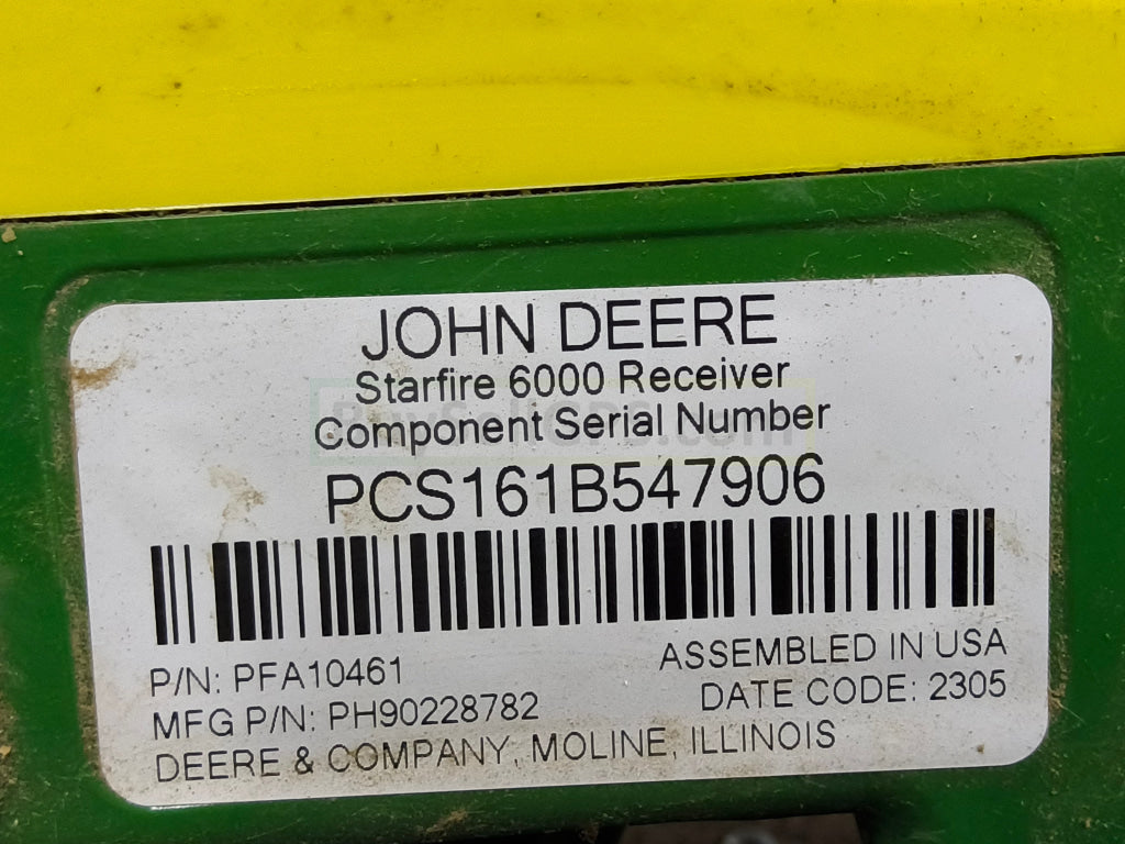 John Deere StarFire™ 6000 GPS Receiver Agriculture