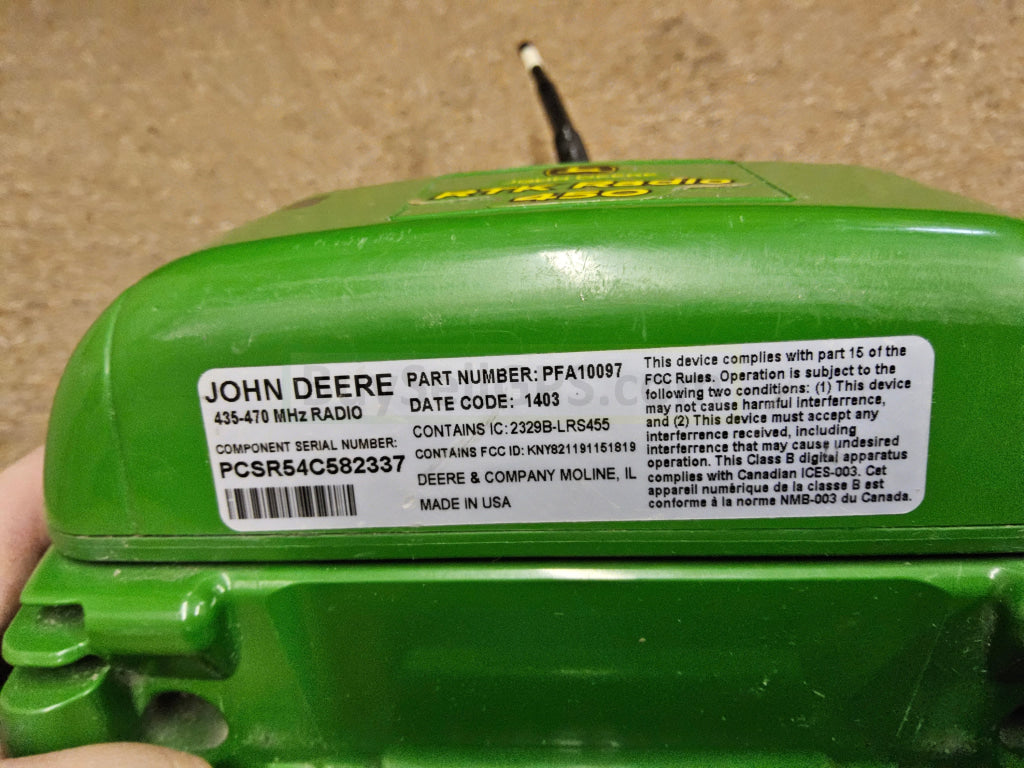 John Deere Starfire 6000 Gps Receiver Agriculture