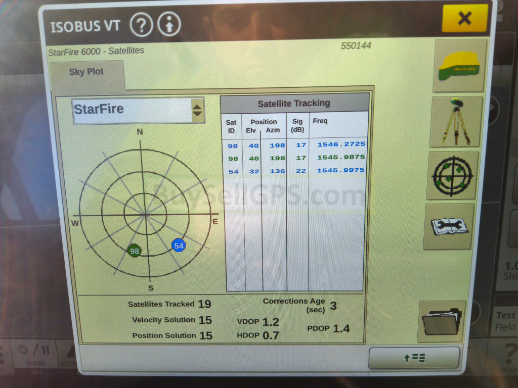 John Deere Starfire™ 6000 Gps Receiver Agriculture