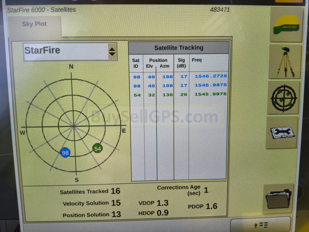John Deere Starfire™ 6000 Gps Receiver Agriculture