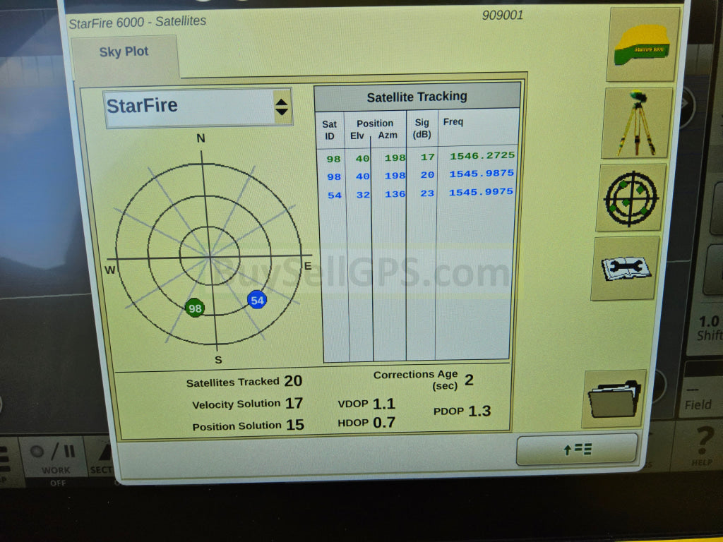 John Deere Starfire™ 6000 Gps Receiver Agriculture