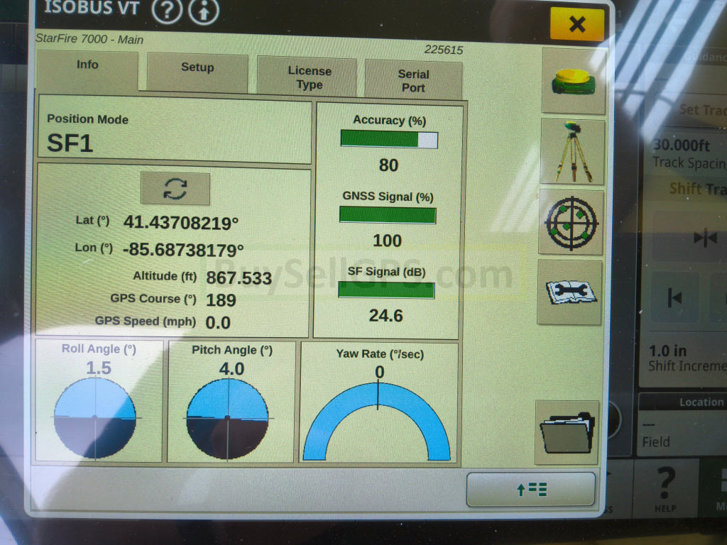 John Deere StarFire™ 7000 Universal GPS Receiver Agriculture