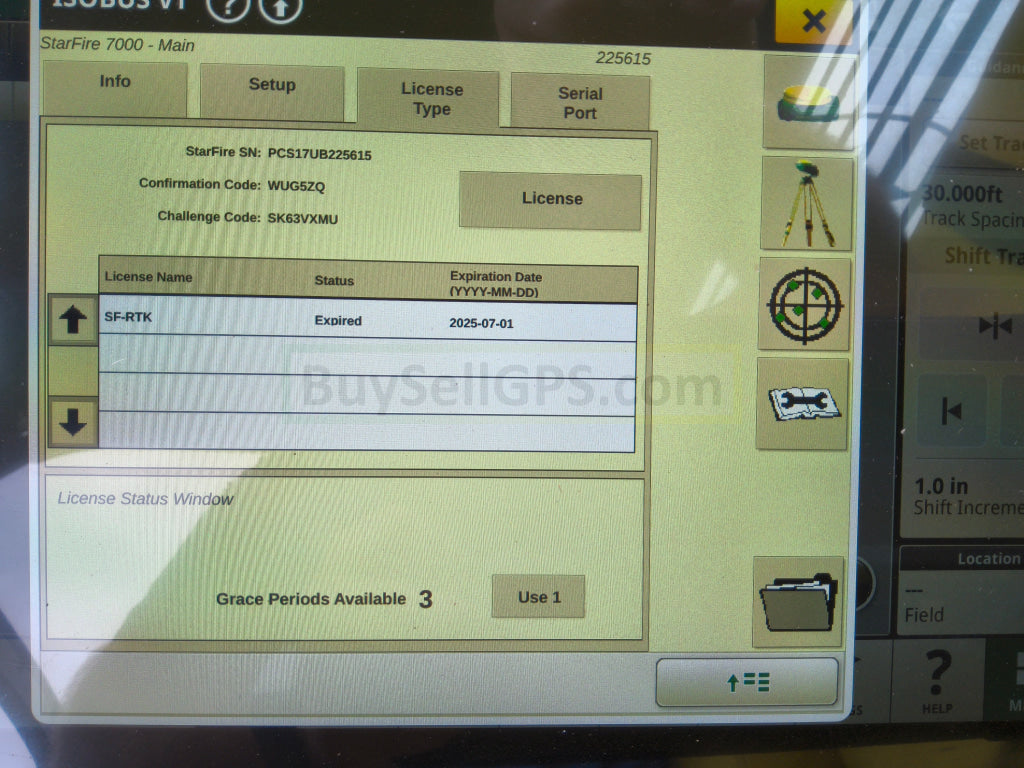 John Deere StarFire™ 7000 Universal GPS Receiver Agriculture