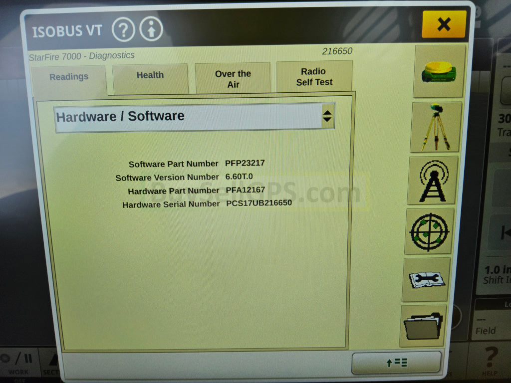 John Deere Starfire™ 7000 Universal Gps Receiver Agriculture