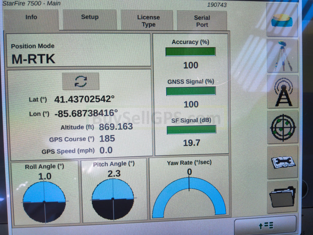 John Deere StarFire™ 7500 Universal GPS Receiver *** ON DISPLAY AT TRUNAV DAKOTAFEST*** 2024 | RTK Permanent with