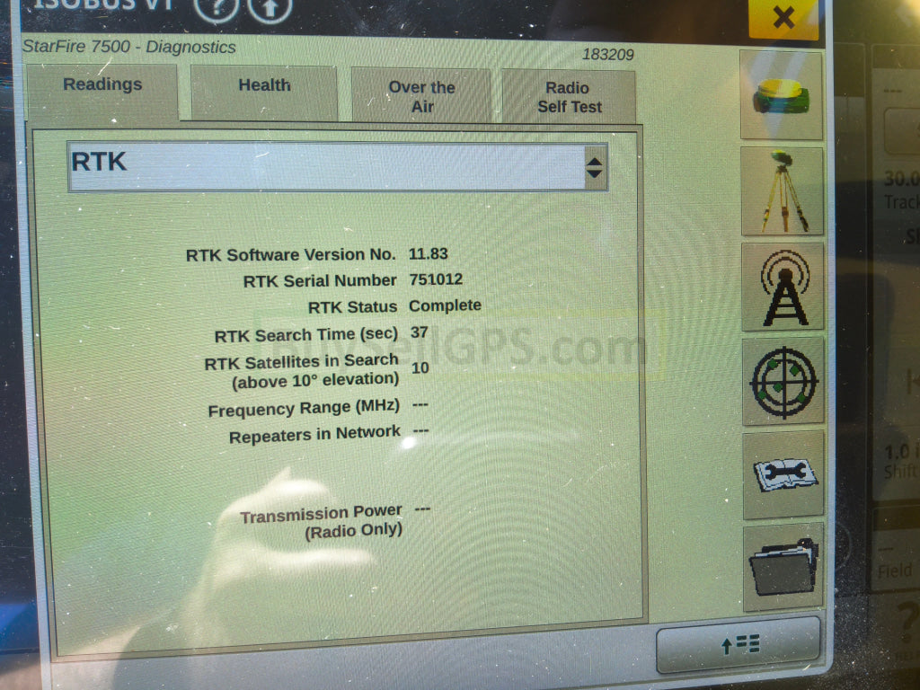 John Deere StarFire™ 7500 Universal GPS Receiver Agriculture