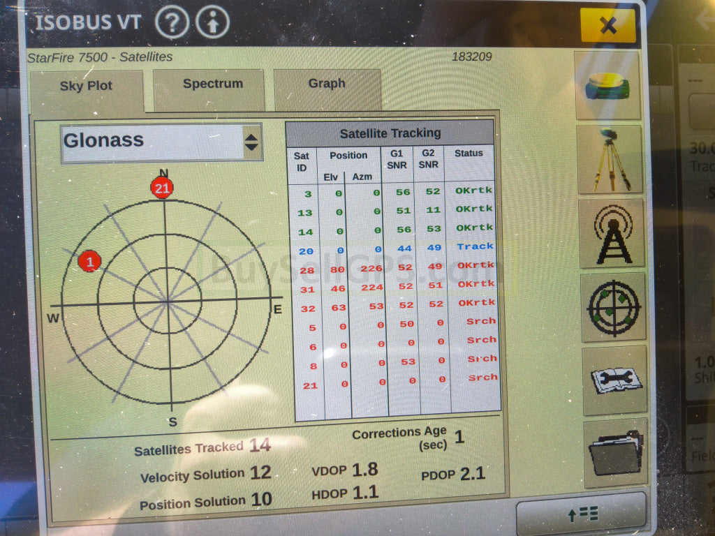 John Deere StarFire™ 7500 Universal GPS Receiver Agriculture