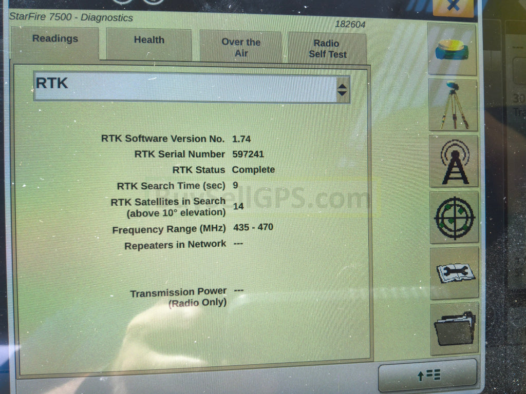 John Deere StarFire™ 7500 Universal GPS Receiver Agriculture