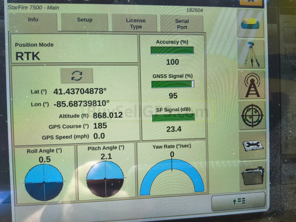 John Deere StarFire™ 7500 Universal GPS Receiver Agriculture