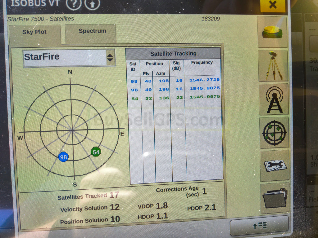 John Deere StarFire™ 7500 Universal GPS Receiver Agriculture