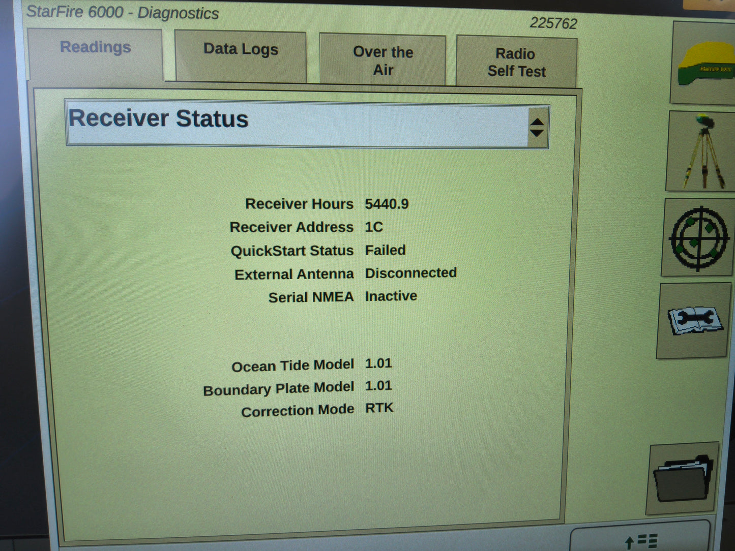 John Deere StarFire™ 6000 GPS Receiver