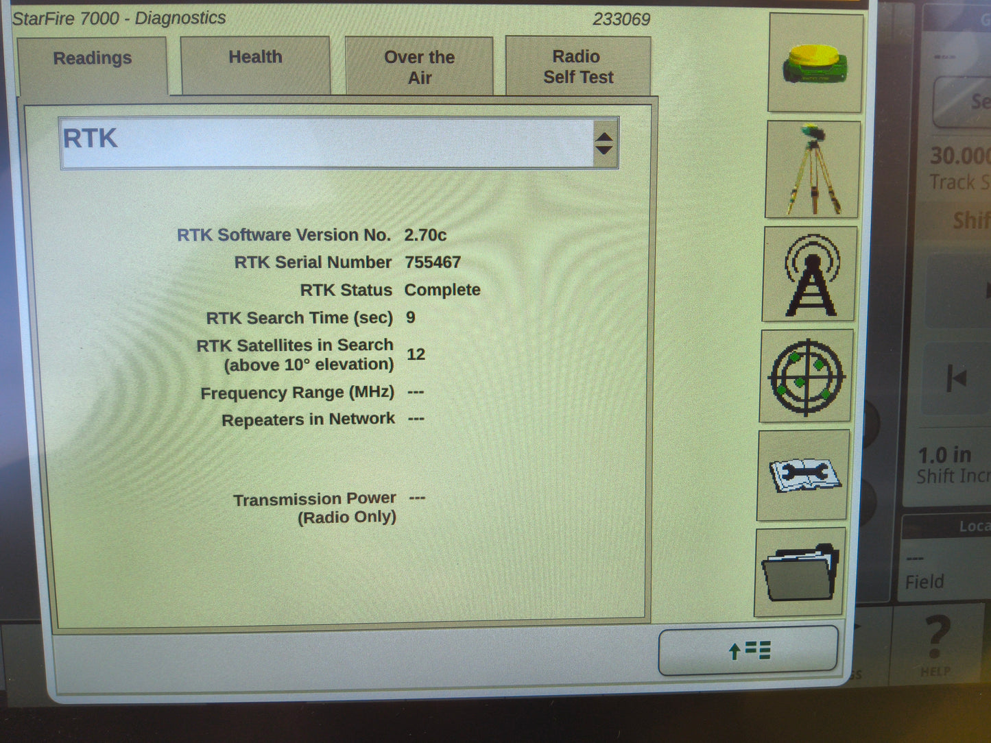 John Deere StarFire™ 7000 Universal GPS Receiver