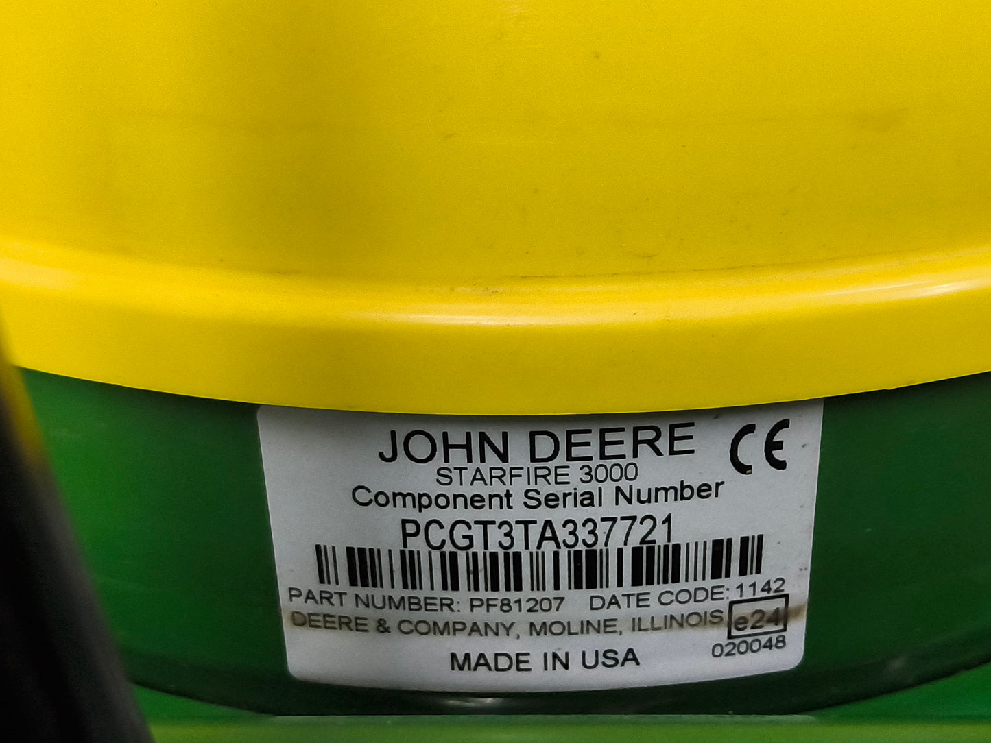John Deere StarFire™ 3000 GPS Receiver