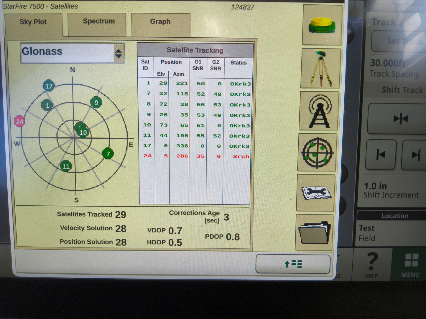 John Deere StarFire™ 7500 Universal GPS Receiver