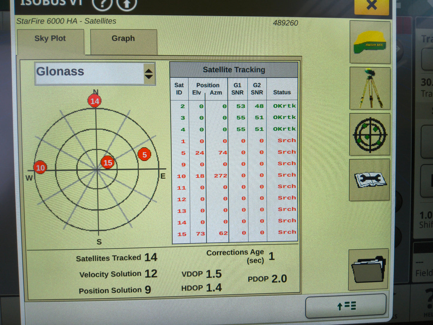 John Deere StarFire™ 6000 GPS Receiver