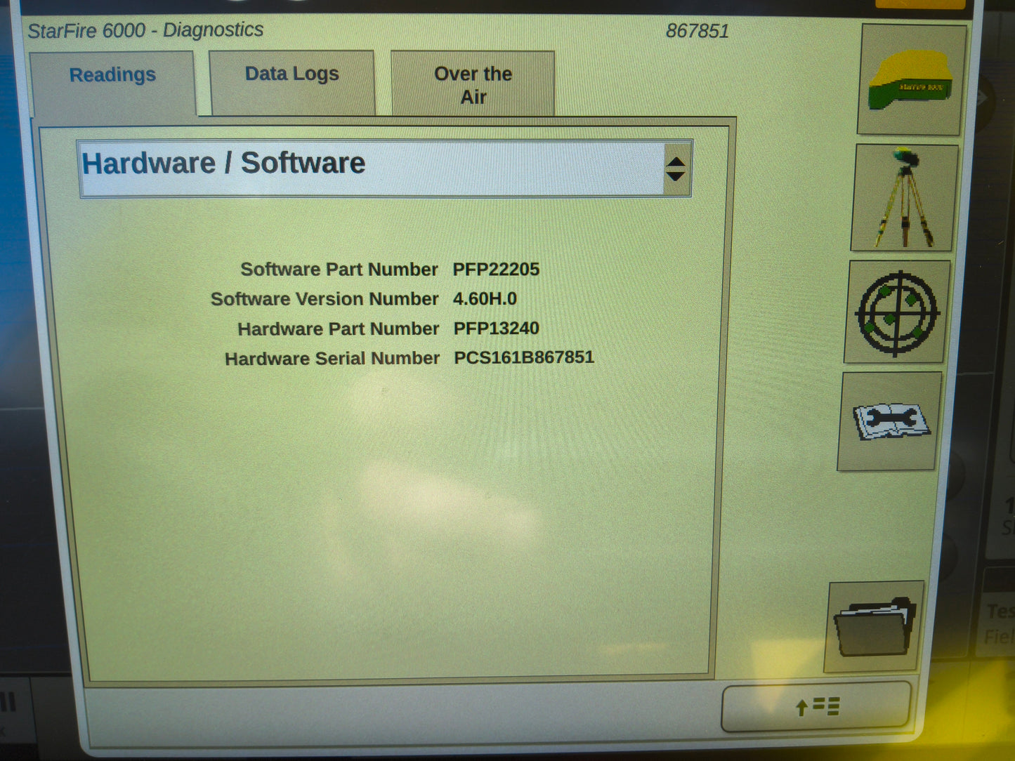 John Deere StarFire™ 6000 GPS Receiver