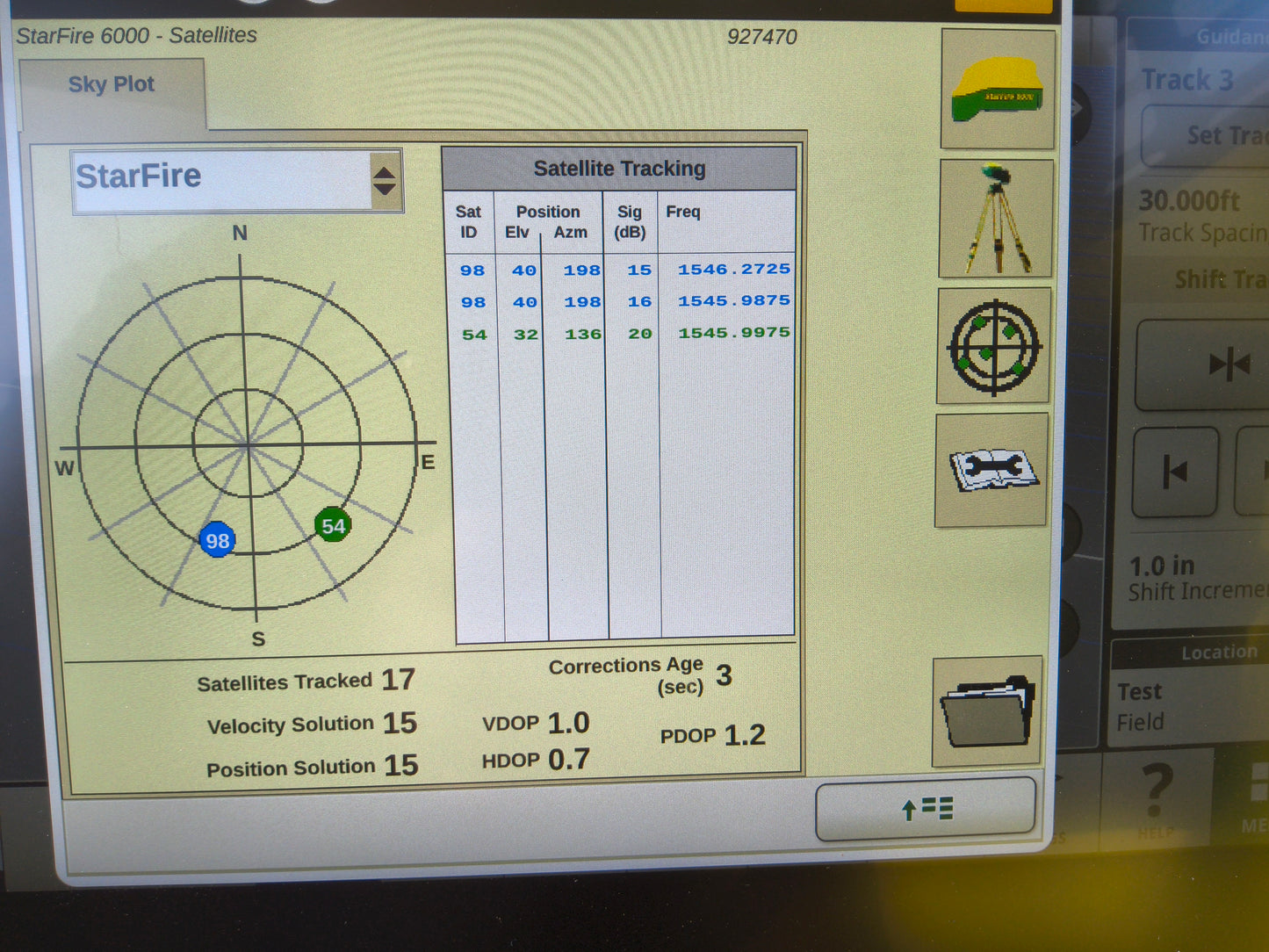 John Deere StarFire™ 6000 GPS Receiver